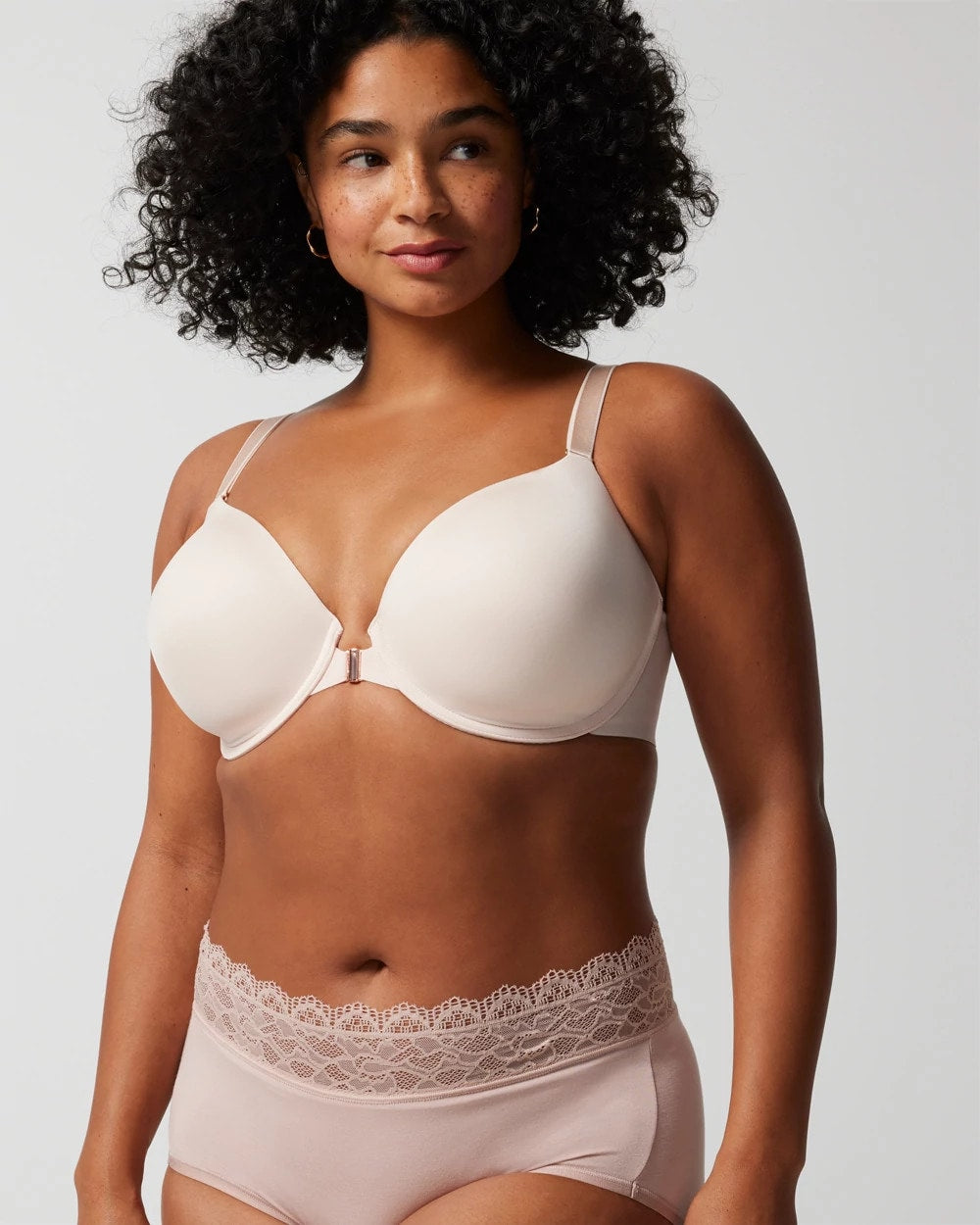 360 Front-Close Bra - PORCELAIN | Soma Women