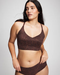 Racerback Bralette with Lace Back - HOT SPOT MOCHA MINI | Soma Women