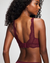 Crochet Lace Bralette - VELVET PLUM | Soma Women