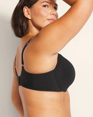 Lightly Lined Perfect Coverage Bra - BLACK | Soma Women