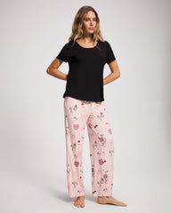 Short Sleeve + Pant Pajama Set - BE MINE PRETTY PINK | Soma Women