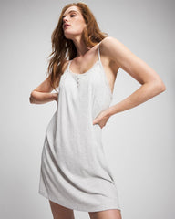 Pointelle Chemise - HEATHER FROST | Soma Women