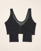 Post-Surgical Recovery Bra with Drain Pockets - BLACK | Soma Women