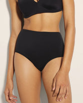 High-Waist Cheeky Panty - BLACK | Soma Women