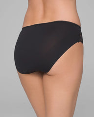 Hipster Panty with Lace - BLACK | Soma Women