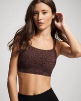 Yoga Bra - HOT SPOT MOCHA MINI | Soma Women