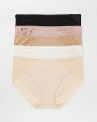 Lace High-Leg 5 Pack - BASIC MULTI PACK | Soma Women