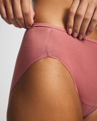 Cotton High Leg Panty - CLAY ROSE | Soma Women