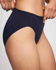 Cotton High Leg Panty - NIGHTFALL NAVY | Soma Women