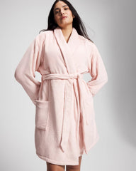 Plush Short Robe - PRETTY PINK | Soma Women