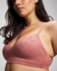 Wireless Bra with Lace - CLAY ROSE | Soma Women