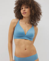 Luxe Plunge Bralette - BLUE HEAVEN | Soma Women