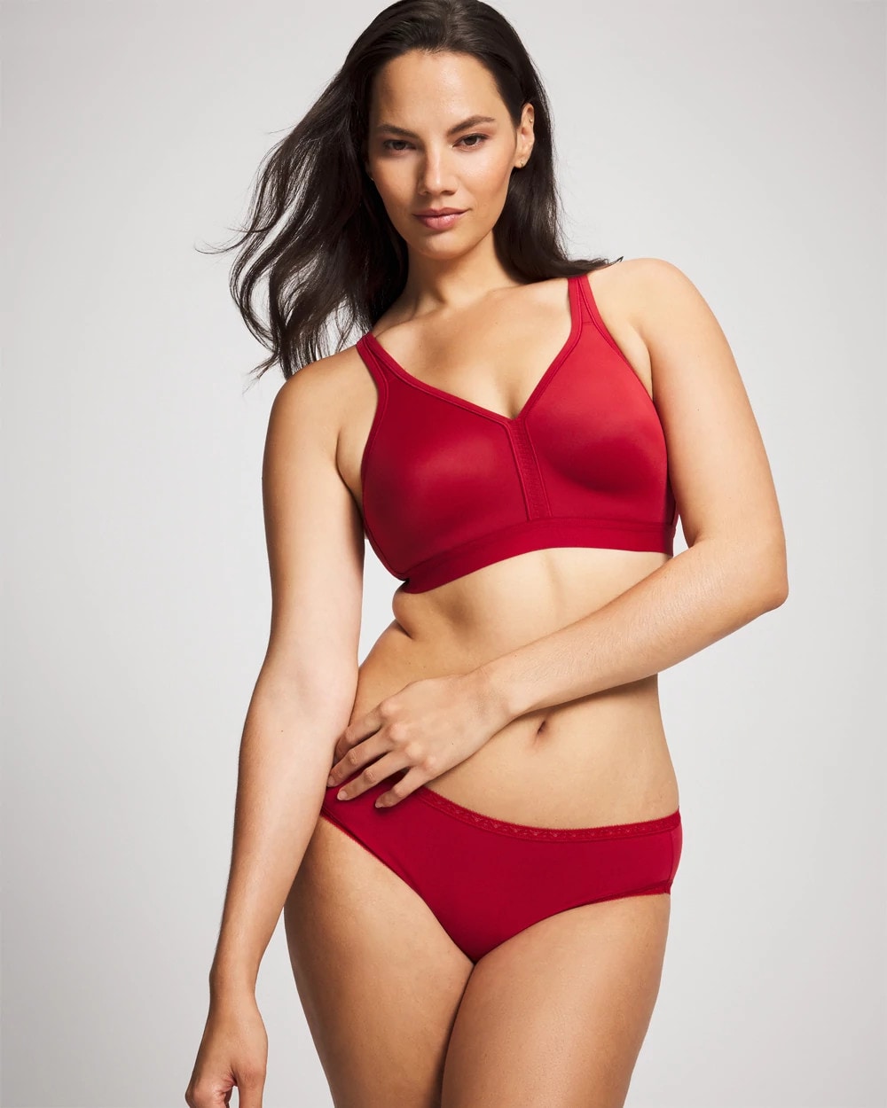 Wireless Unlined Full Coverage Bra - PAINT THE TOWN RED | Soma Women