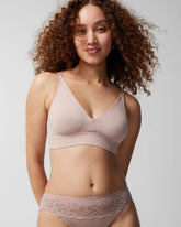 Wireless Unlined Bra - ADOBE ROSE | Soma Women