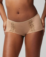 Boyshort Panty with Enchanting Lace - WARM AMBER | Soma Women