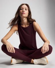 Rib Knit Tank - MERLOT | Soma Women
