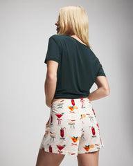 Packaged Short-Sleeve Short Pajama Set - MERRY MIXES CHAMP | Soma Women