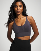 Seamless Bra With Strappy Back - GRAY INK | Soma Women