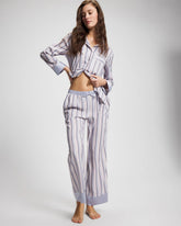 Pajama Pants - RELAX STRIPE BLUE OPAL | Soma Women