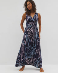 Goddess Maxi Bra Dress - SO RELEAFED GRAND NAVY | Soma Women