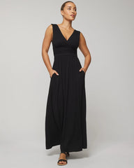 Goddess Maxi Bra Dress - BLACK | Soma Women