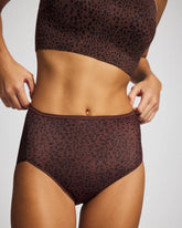 Modern Brief Panty - HOT SPOT MOCHA MINI | Soma Women