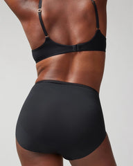 High-Waist Brief Panty - BLACK | Soma Women
