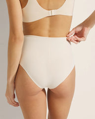 High-Waist Cheeky Panty - PALE SAND | Soma Women