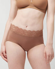 Brief Panty with Enchanting Lace - WARM SIENNA | Soma Women