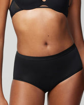 Cotton Modern Brief Panty - BLACK | Soma Women