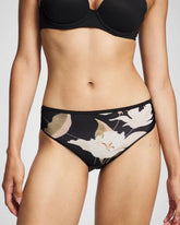 Edge Hipster Panty - MYSTIC BLOOMS MINI BLACK | Soma Women