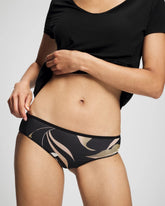 Cheeky Hipster Panty - MYSTIC BLOOMS MINI BLACK | Soma Women