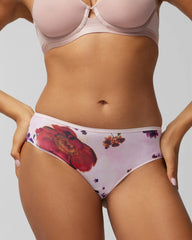 Cheeky Hipster Panty - DRAMA BLOOMS MINI PINK | Soma Women