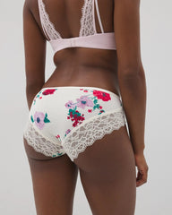 Hipster Panty with Enchanting Lace - RHAPSODY FLORA M SUGAR | Soma Women