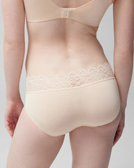 Hipster Panty with Enchanting Lace - PALE SAND | Soma Women