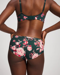 Hipster Panty - COTTAGE FLORAL MINI GREEN | Soma Women