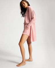 CozyLuxe Pajama Short - CAMEO PINK/DUSTY ROSE | Soma Women