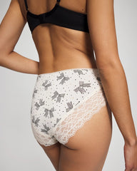 High-Leg Panty with Enchanting Lace - THATS A WRAP CHAMP MICRO | Soma Women