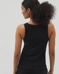 Ruched Pajama Tank - BLACK | Soma Women