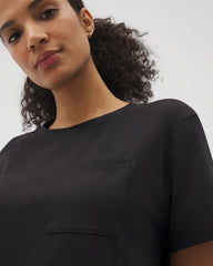Short-Sleeve Pocket Pajama Tee - BLACK | Soma Women