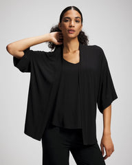 Pajama Cardi - BLACK | Soma Women