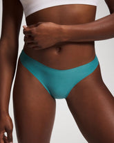 Soft Stretch Thong Panty - CERULEAN TEAL | Soma Women