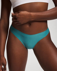 Soft Stretch Thong Panty - CERULEAN TEAL | Soma Women