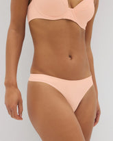 Seamless Rib Thong Panty - PEACH PARFAIT | Soma Women