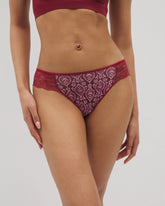 Edge Bikini Panty with Lace - PLENTIFUL PIECES KISS | Soma Women