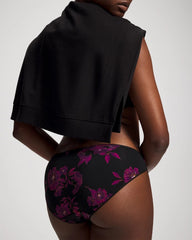 Bikini Panty with Lace - GILDED BLOOMS MAGENTA M | Soma Women