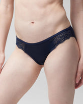 Bikini Panty with Enchanting Lace - NIGHTFALL NAVY | Soma Women