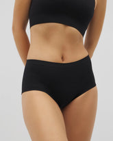 Seamless Rib Boyshort Panty - BLACK | Soma Women