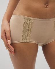 Lace Boyshort Panty - WARM AMBER | Soma Women