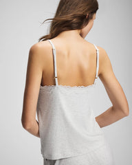 Pointelle Pajama Cami - HEATHER FROST | Soma Women